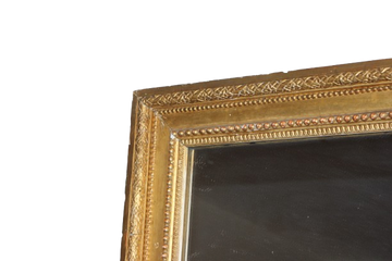 Large French Giltwood Rectangular Mirror – Second Half of the 19th Century