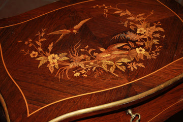 Toilette Francese stile Luigi XV del 1800 Intarsiata