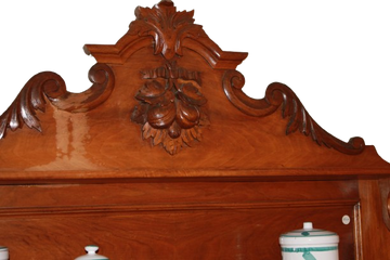 Bellissima Grande Credenza Piattaia Francese Stile Luigi Filippo XIX secolo