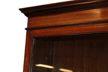 Bibliothèque Vitrine Anglaise Style Victorien en Acajou – Seconde Moitié XIXe Siècle