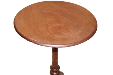 Tavolino Inglese da salotto in legno di Mogano XIX secolo