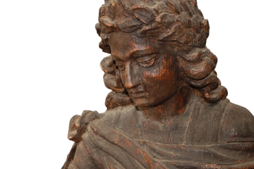 Grande scultura in legno Italiana del 1700