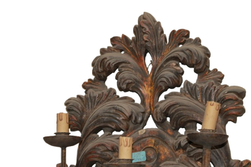 Applique da parete italiana Gusto Barocco 1600