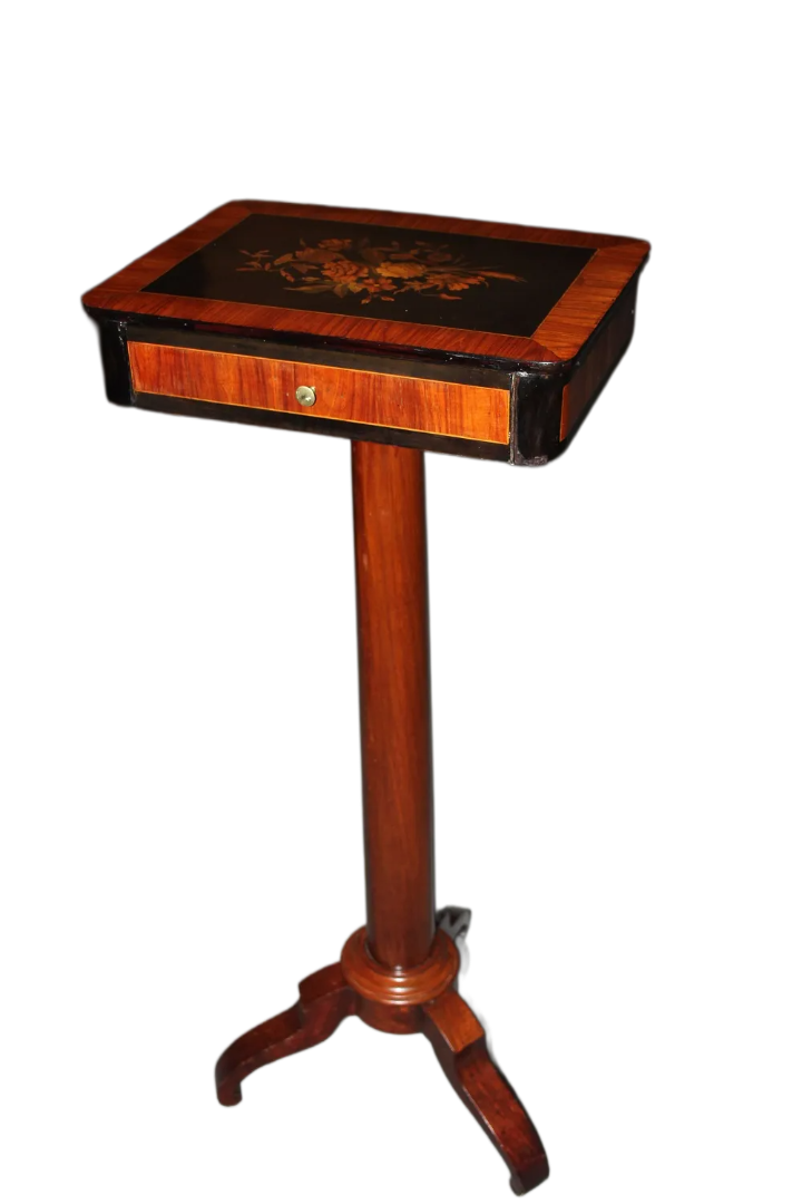 Tavolino Alto Porta Piante Stile Direttorio francese della seconda metà del 1800