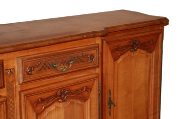 Grande credenza Provenzale in Legno di Ciliegio 4 Porte XX secolo