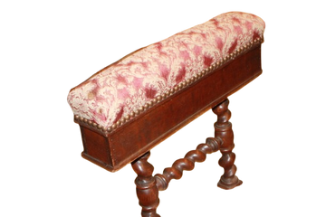 Sedia Inginocchiatoio Francese in legno di Rovere XIX secolo