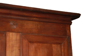 Grande Credenza Doppio Corpo a 4 Ante Stile Provenzale Francese