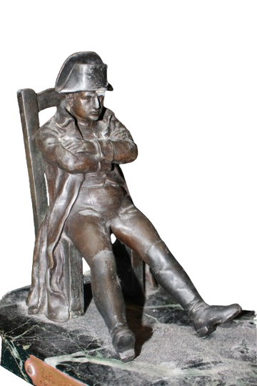 Scultura Francese Raffigurante Napoleone Bonaparte XIX secolo