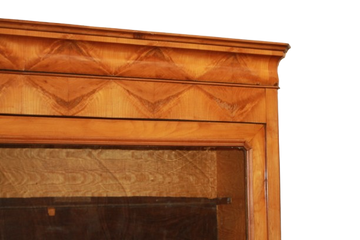 Grande Credenza Luigi Filippo in Legno di Mogano Biondo XIX secolo