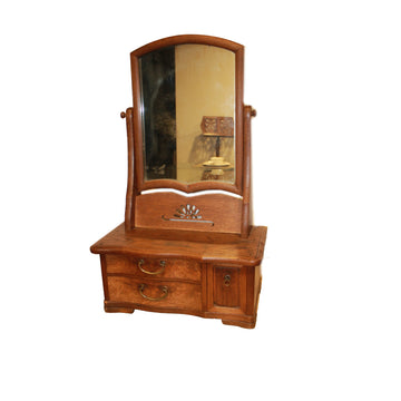 Specchiera da toilette antica da appoggio