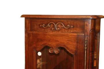 Piccola vetrina provenzale in rovere XIX secolo