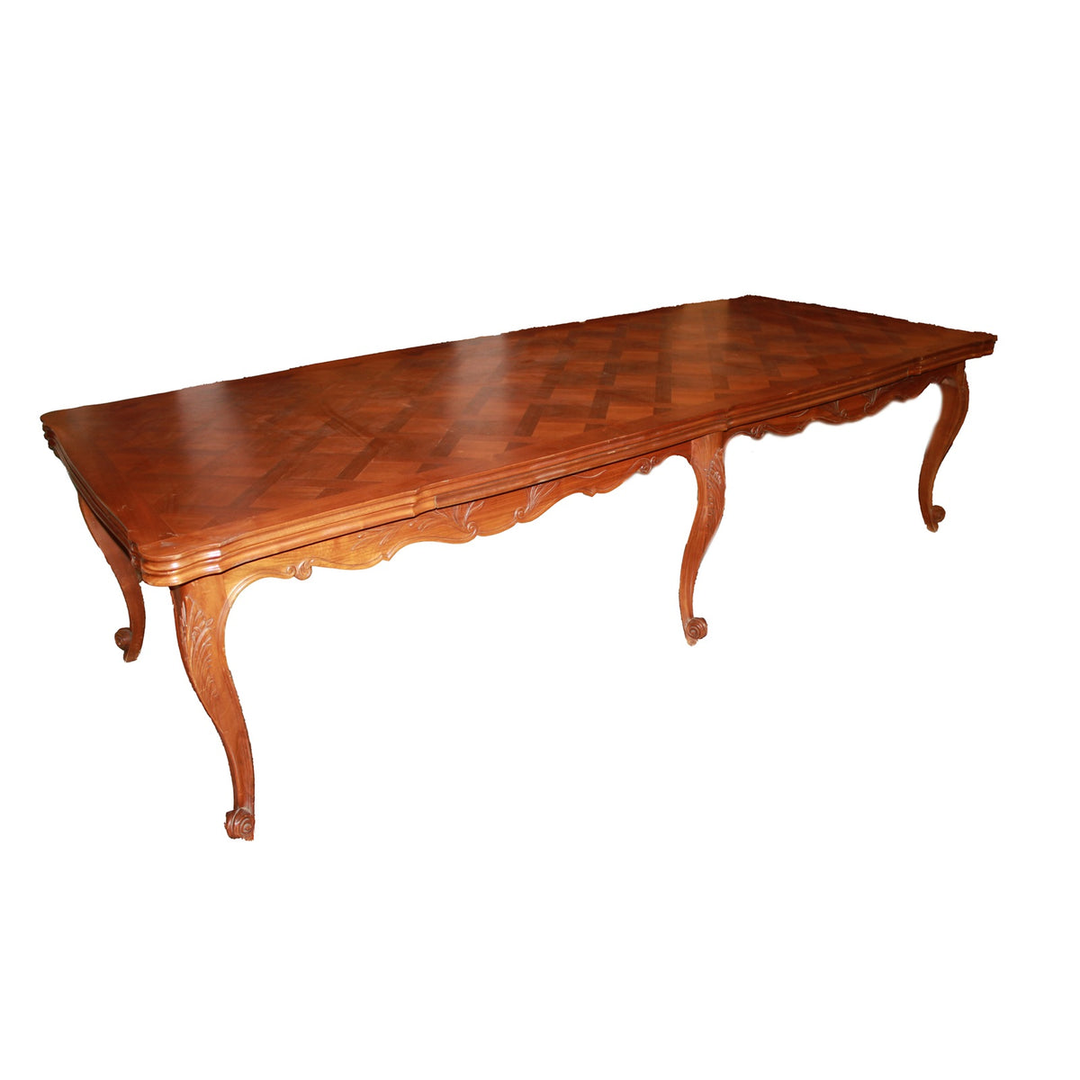 Großer ausziehbarer rechteckiger Tisch – Provenzalischer Stil – Ende 1