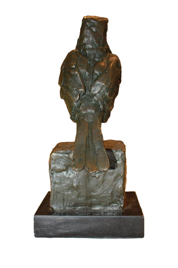 Scultura Portoghese Firmata Milo XX secolo raffigurante Cardellino