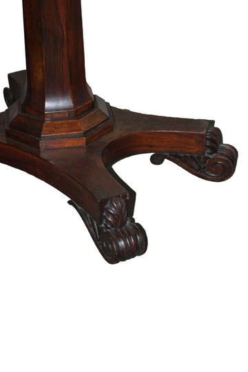 English Regency Games Table in Rosewood, Mid-19th Century