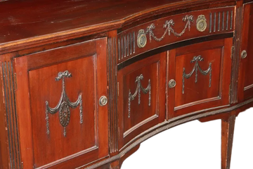 Late 19th century Louis XVI style sideboard in mahogany wood