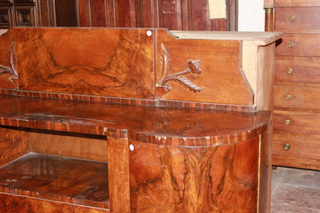 French Art Nouveau sideboard in walnut from the first half of the 1900s