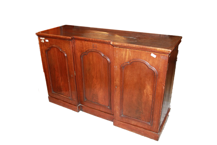 Viktorianisches Sideboard aus Mahagoni, England, 19. Jahrhundert