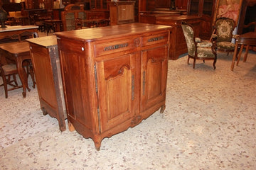 High Cupboard with 2 Doors - French 1800s Cherry Wood Provençal Style