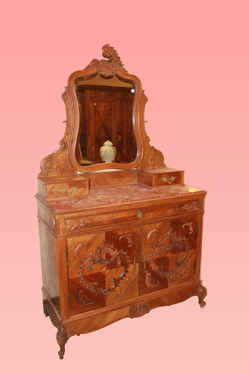 Louis Philippe sideboard with backsplash