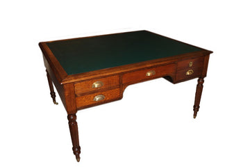 Large French Partners Desk from the late 1800s