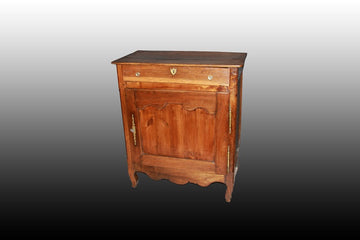 Small French Provençal style small Cupboard from the mid-1800s in cherry wood