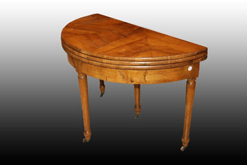 Console Table French Louis Philippe style game table from the early 1800s