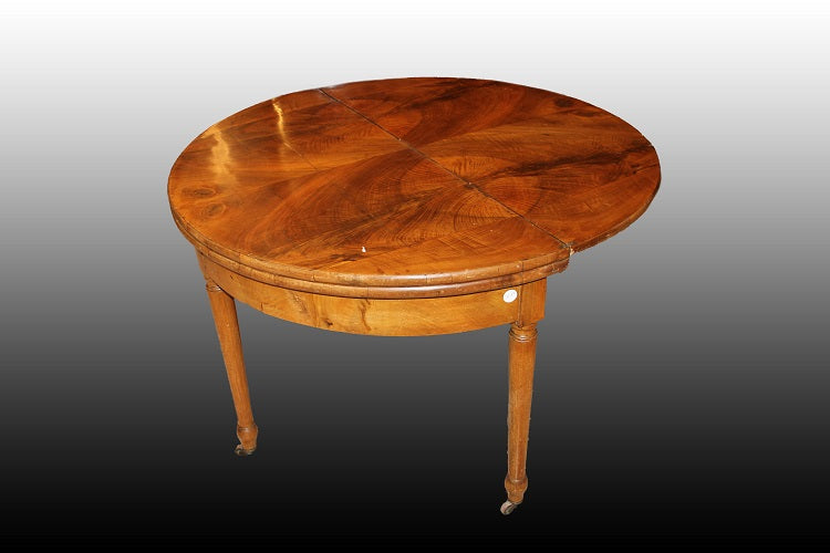 Tavolo Consolle Tavolino da gioco francese stile Luigi Filippo di inizio 1800