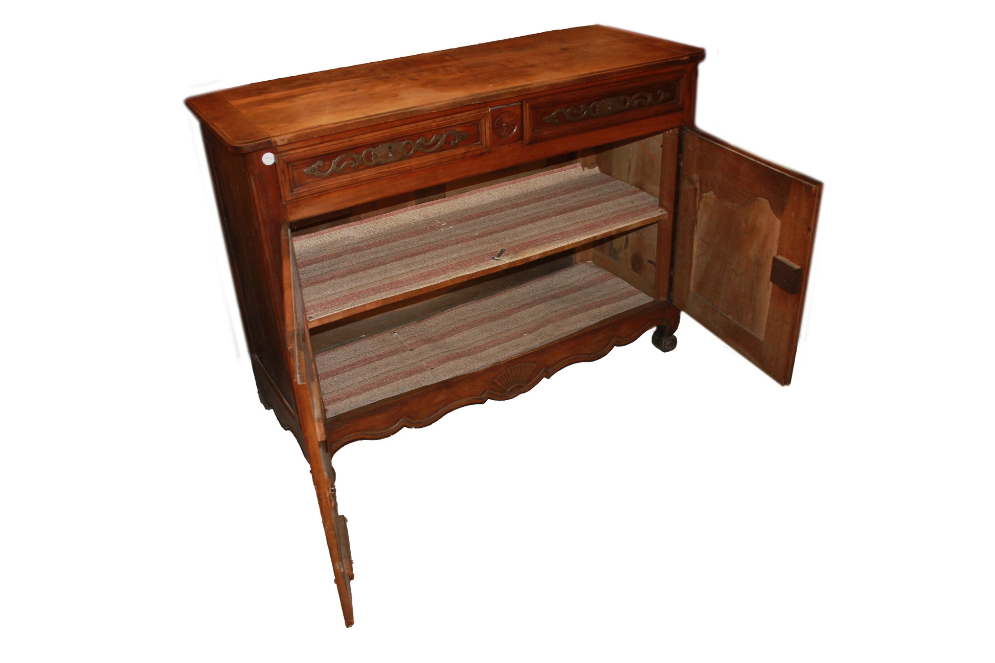 Credenza Provenzale 2 porte con cassetti di inizio 1800 Francese inizio XIX secolo