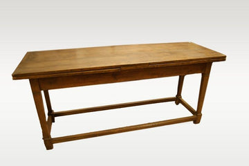 Table extensible rustique antique de 1700, 4 mètres