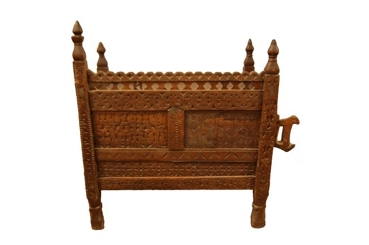 Antica credenza madia pakistana in legno Pakistan 1800 