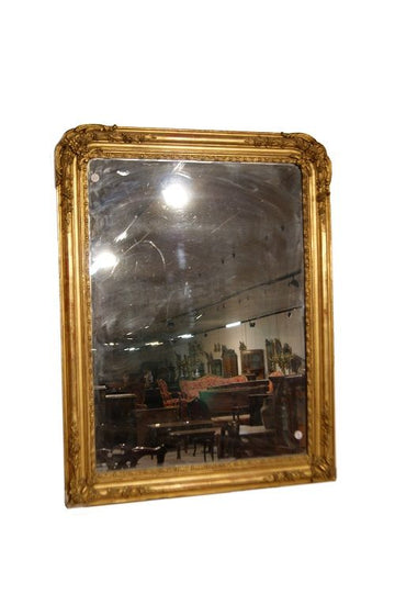 Large French mirror from the 19th century