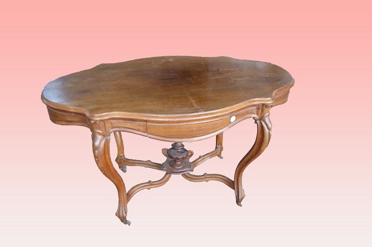Mobili Antichi - Tavolino francese del 1800 Luigi Filippo