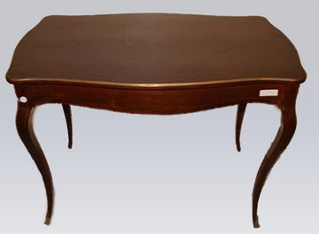 Antique French Louis XV writtin table inlaid from 1800 in rosewood