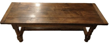 Grande tavolo italiano rustico in quercia