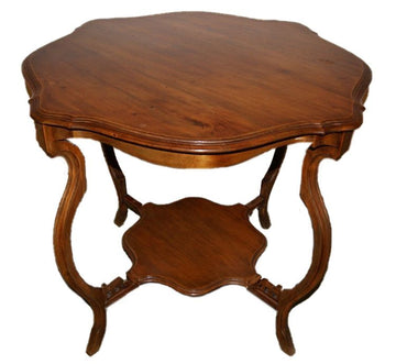 Table basse anglaise en acajou