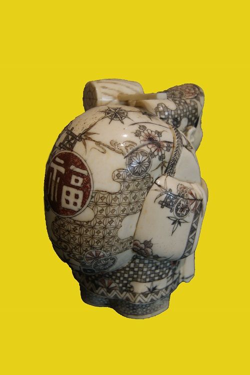 The Seven Gods of Fortune (七福神 shichifukujin) mammoth ivory