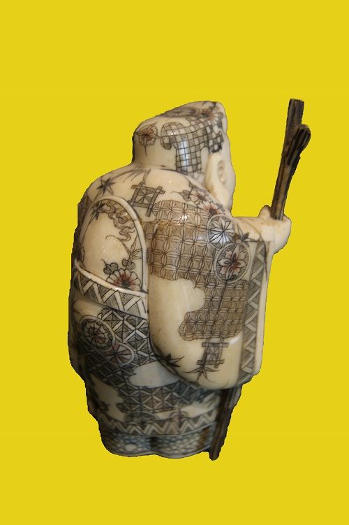The Seven Gods of Fortune (七福神 shichifukujin) mammoth ivory