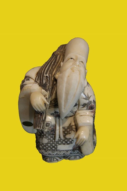 The Seven Gods of Fortune (七福神 shichifukujin) mammoth ivory