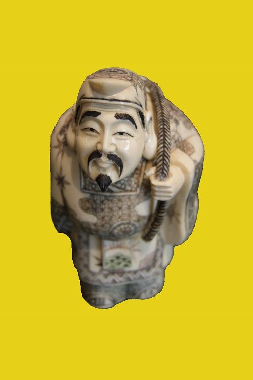 The Seven Gods of Fortune (七福神 shichifukujin) mammoth ivory