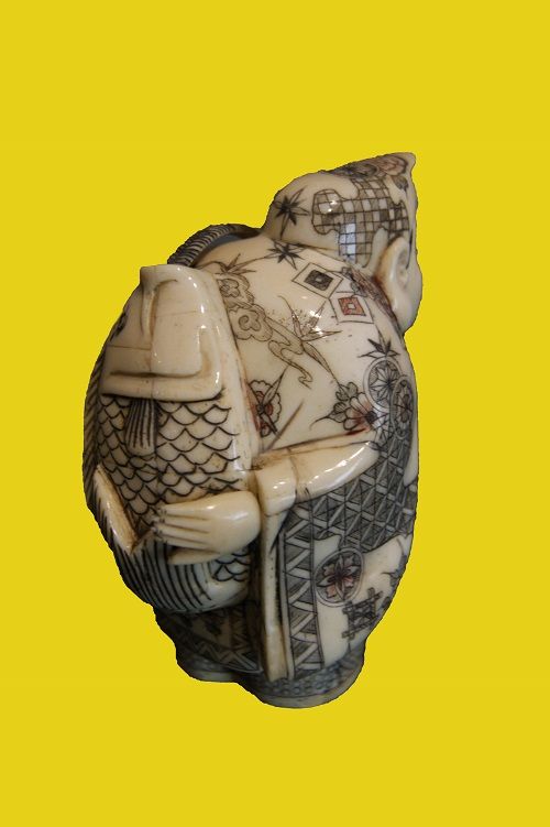 The Seven Gods of Fortune (七福神 shichifukujin) mammoth ivory