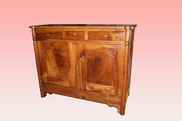Directoire style sideboard in walnut wood