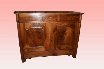 Directoire style sideboard in walnut wood