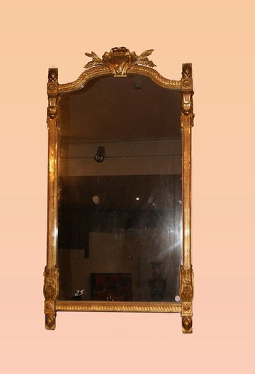 Louis XVI fireplace mirror