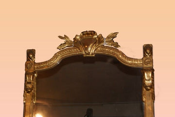 Louis XVI fireplace mirror