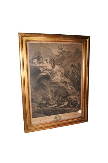 Stampa francese del 1800 raffigurante la 