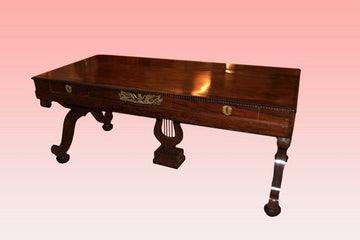 19th century Charles X style desk in rosewood