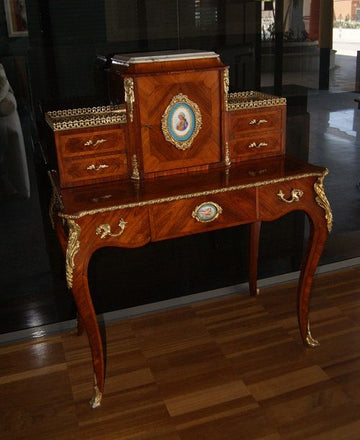 Antique bonheur du jour writing table from 1800