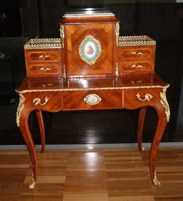 Antique bonheur du jour writing table from 1800