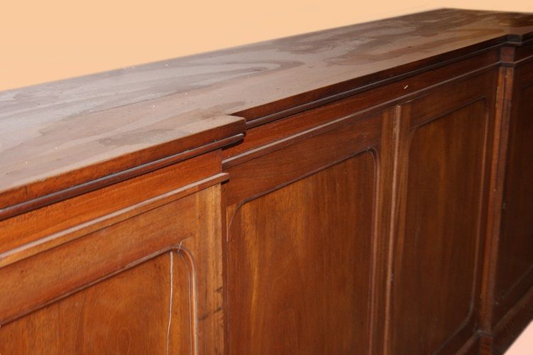 Grande credenza da 3 metri inglese del 1800 in mogano Vittoriana3