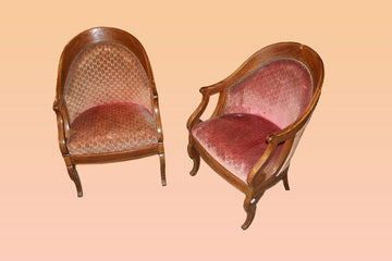 Fauteuils français du 19ème siècle, style Charles X